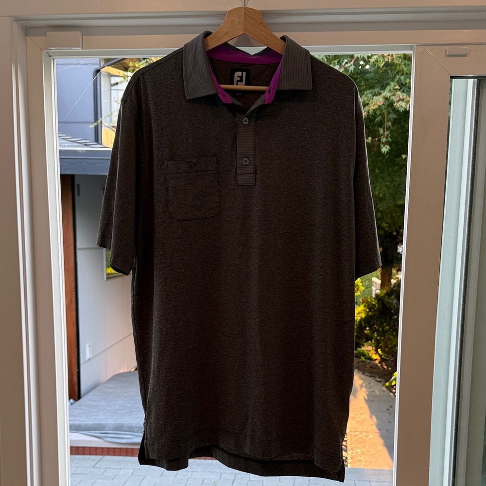 FootJoy Dark Gray Polo Shirt
